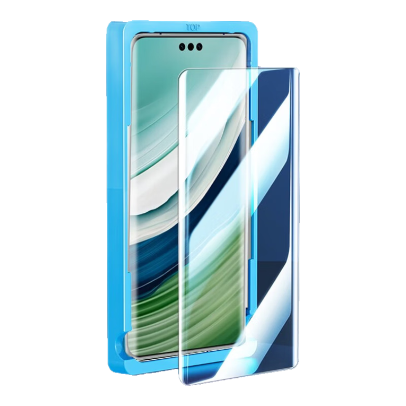 Ŧ�� ����ָ�ƽ�������Ϊmate60pro/+�ֻ�ĤMate60RSȫ��UV�����ֻ�Ĥ����ȫ��������Ĥ UV����Ĥ�����2Ƭװ+���� ��ΪMate60Pro/60Pro+ 25.03Ԫ