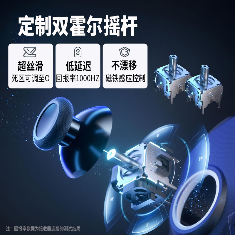蛇战双霍尔Switch2游戏手柄无线蓝牙手柄switch电脑手机平板车机steam体感震动Xbox 猎龙【无线黑色】体感震动