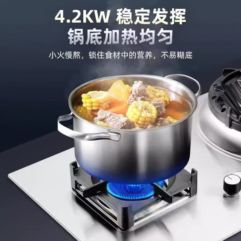 威力家宴灶高端猛火灶鼓风机10kw大功率猛火燃气灶不锈钢霸王天然气煤气灶 10kw霸王直喷【单灶】 液化气