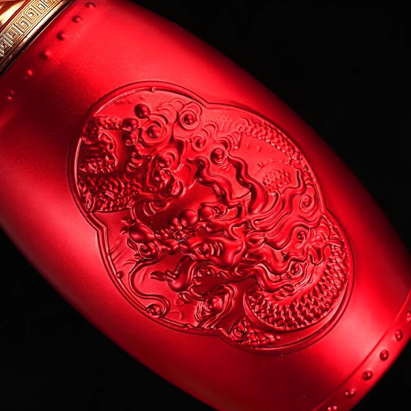 白水杜康浓香型白酒 口粮酒礼盒装 礼盒高度酒水 52度 500mL 6瓶 狮来运转(仿皮箱)