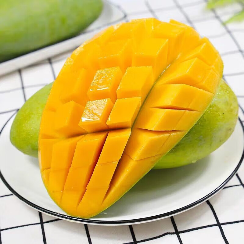 集年鲜芒果当季热带甜心多汁 新鲜玉芒水生鲜果整箱节日送礼 含箱5斤净重4.5斤优品果