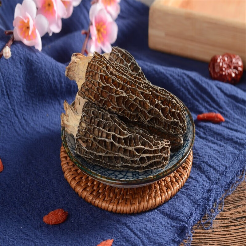 禾澹菌类干货羊肚菌营养菌菇包煲汤食材煲汤100/袋