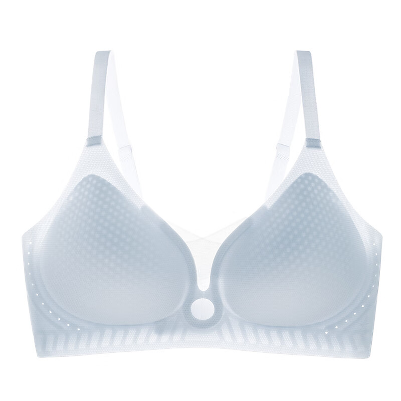 婷美婷美内衣女软承托无痕透气美背带胸垫轻薄散热无钢圈聚拢型文胸罩