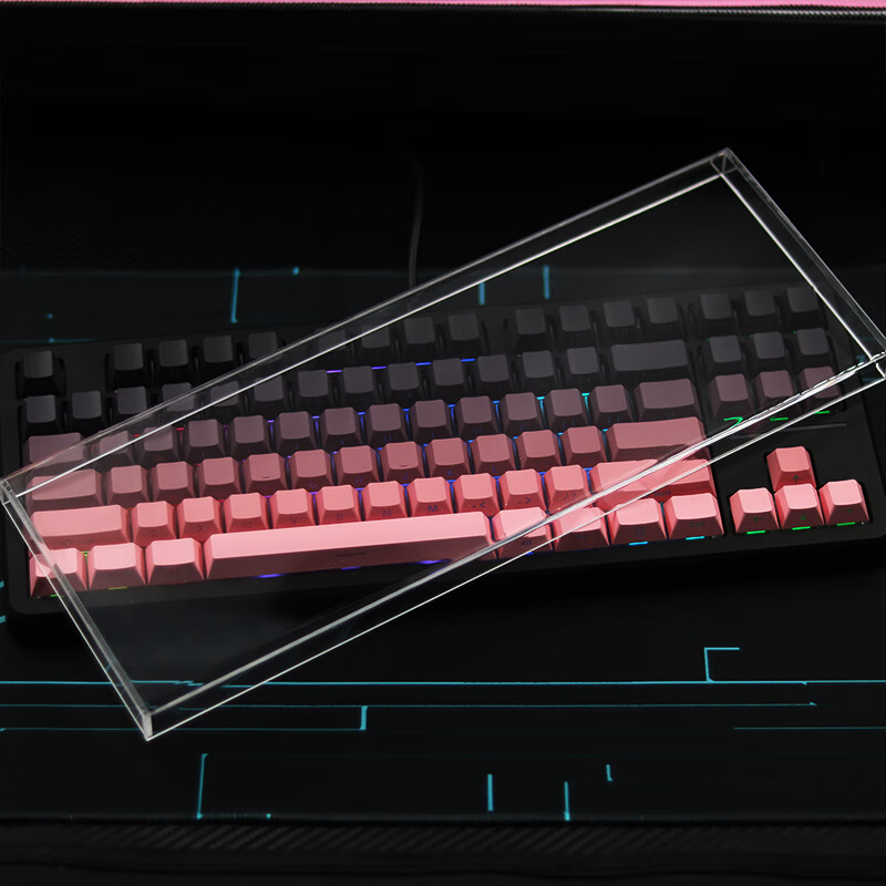 天翅亚克力87键键盘罩适合前行者X87 he PRO ultra x87s机械键盘防尘罩