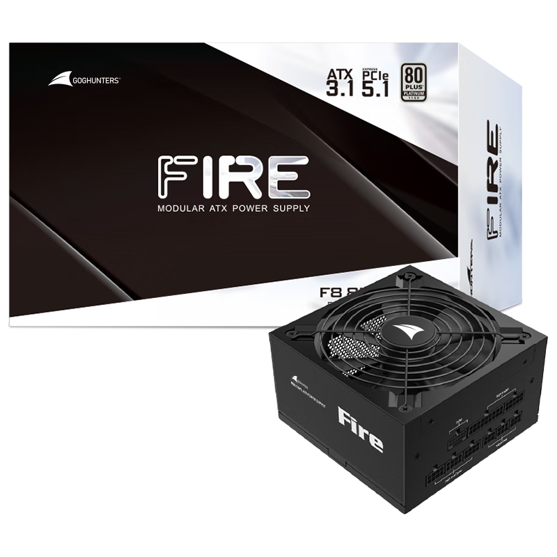 ǣGreat Wall850W F8׽ȫģԵԴATX3.1׼/ԭPCIe5.1ӿ/Զͣ/ȫѹ/٣