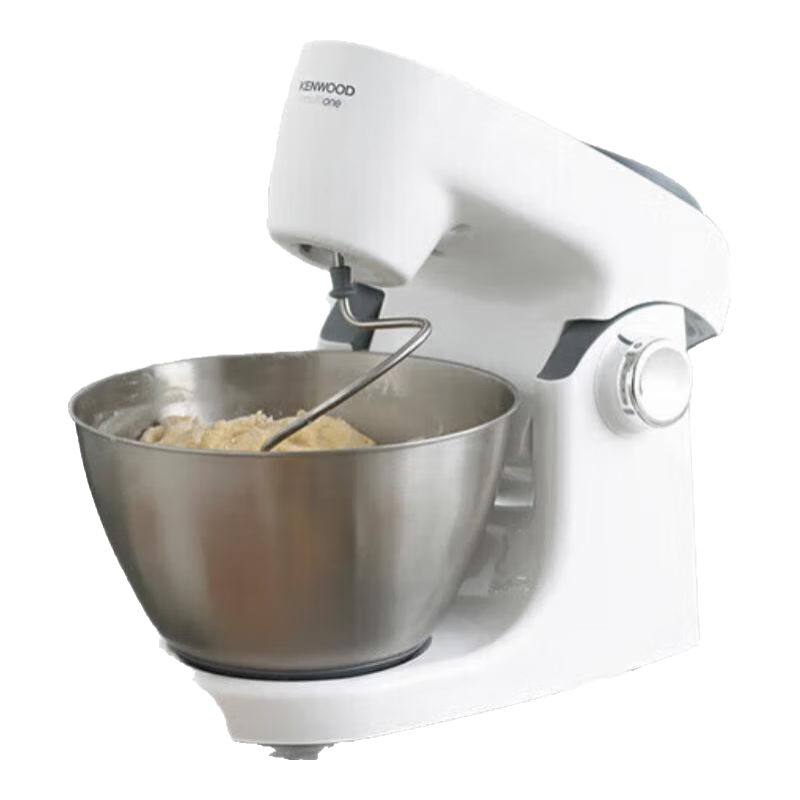 凱伍德(KENWOOD)KHH326WH  多功能廚師機(jī)家用大功率多用途絞肉廚師機(jī)和面機(jī)小型可榨汁 臺(tái)式攪拌揉面機(jī)打蛋靜音 灰白色 4.3L 標(biāo)配