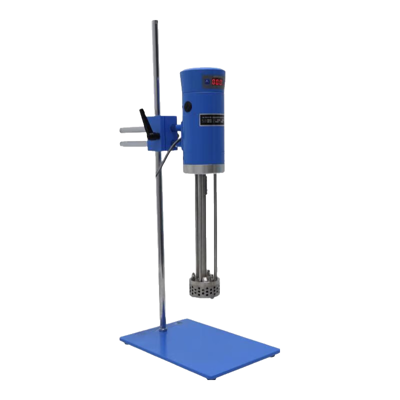 葉拓高速剪切乳化機(jī)FJ-200SH實(shí)驗(yàn)室小型化妝品液體均質(zhì)機(jī)數(shù)顯分散機(jī) FJ200（旋鈕）標(biāo)配12G+18G刀頭
