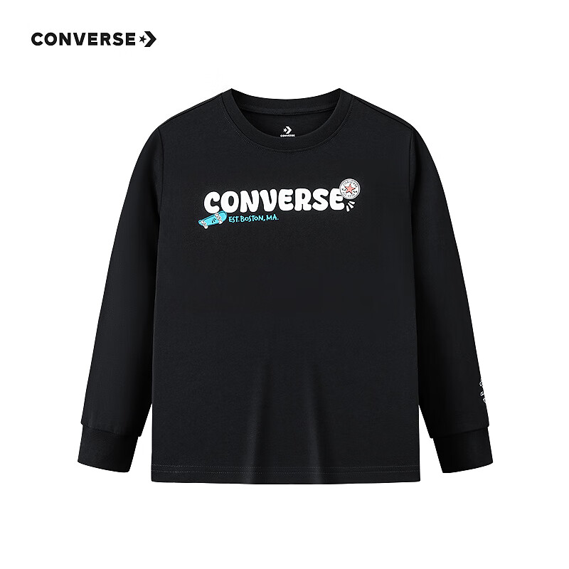 ConverseͯװͯT2025＾¿׷ͷٴͨӡͯװ ɫ 150 /72 140-152cm 69Ԫ