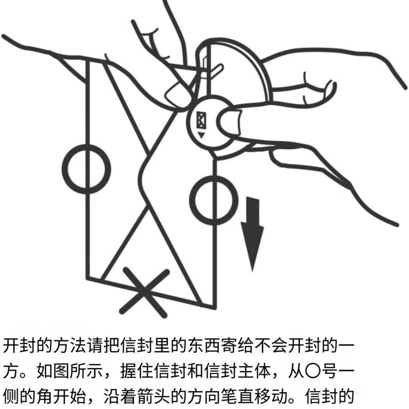 语森忆拆信刀涂抹章开信刀 拆吧唧 拆谷刀  直播间拆谷无屑开信刀 不锈钢 黑色