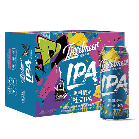 IJSSELMEER��ɪ��IPA����ơ�� ����ơ��������ѿ��13.8��P ����500ml*12ƿװ ���罻IPA������ 500mL 12ƿ 69.9Ԫ