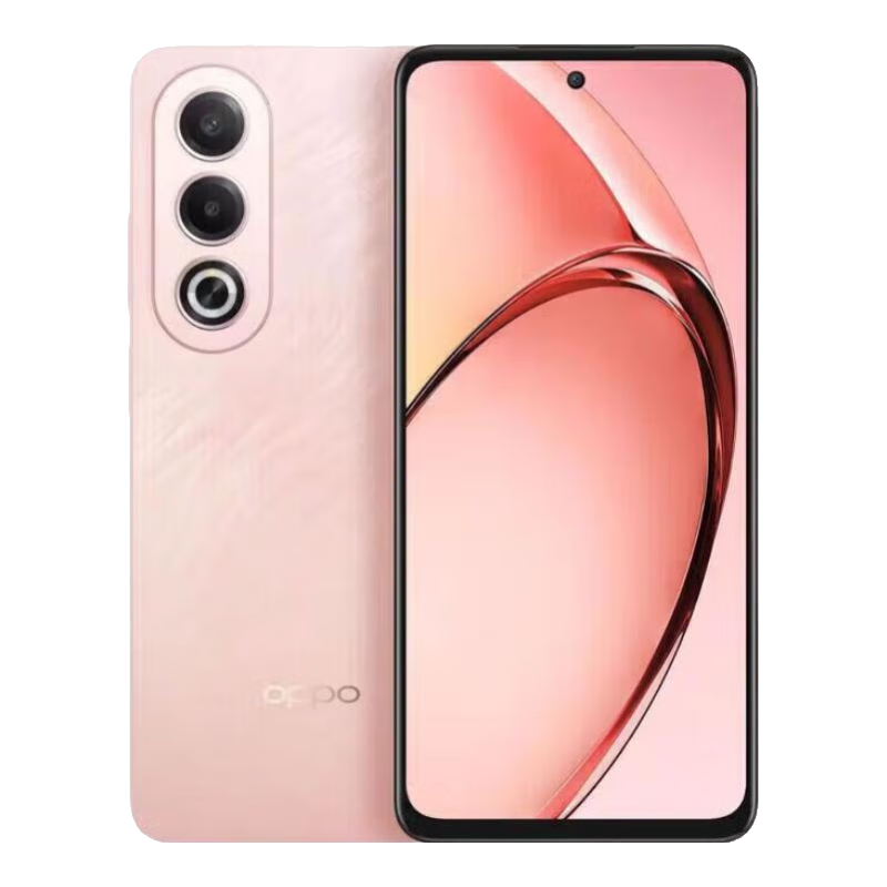 OPPO A3x 全新 45W超级快充 300%大音量3200万像素老年人学生5G全网通手机 云羽粉 8GB+256GB