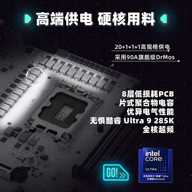 七彩虹Z890/B860i主板代wifi DDR5主板 新品 支持英特尔Ultra 5 245KF/U7 265KF/U9 285K 台式电脑主板 iGame Z890 FLOW V20 流莹