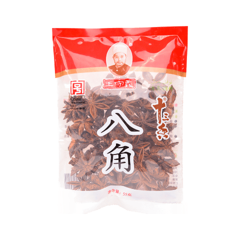 王守义 八角 55g袋装 正宗八角大料 味道浓郁 卤炖必备 中华老字号