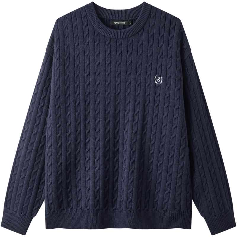 gxgjeans��װ ��ɫ��������ʻ���ůԲ��ë����֯����25�궬��Ʒ ����ɫ M (170) 139Ԫ