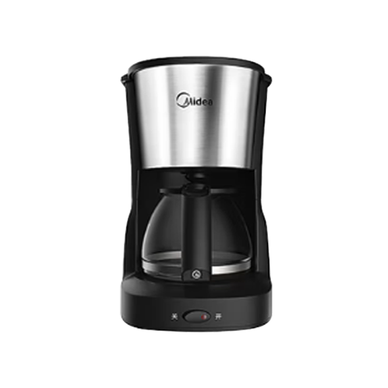美的（Midea）滴滤美式咖啡机半自动家用滴漏咖啡壶650ml容量恒热萃取小型水壶泡茶杯煮茶器茶壶KFD101送礼