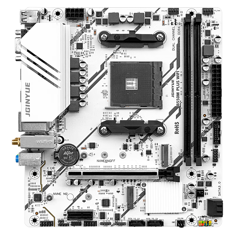 精粤 B550M PLUS WIFI WIFI6E DDR4 图 4