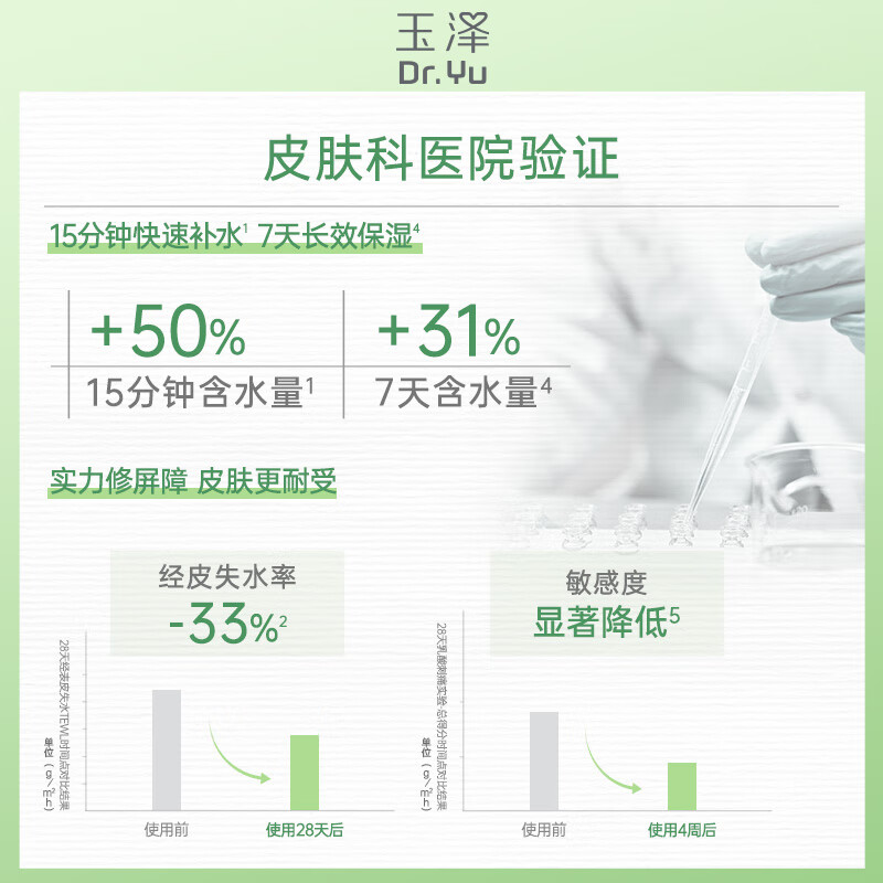 玉泽乳液 皮肤屏障修护神经酰胺调理乳液 补水保湿修护 敏感肌 调理乳50ml