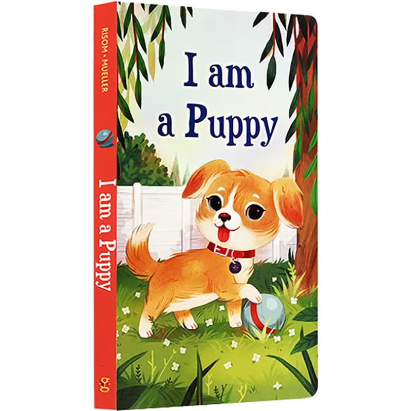 英文原版 I am a Puppy 我是一只小狗 儿童英语启蒙早教图画纸板书 经典睡前故事童书 亲子绘本 斯凯瑞我是一只兔子同系列