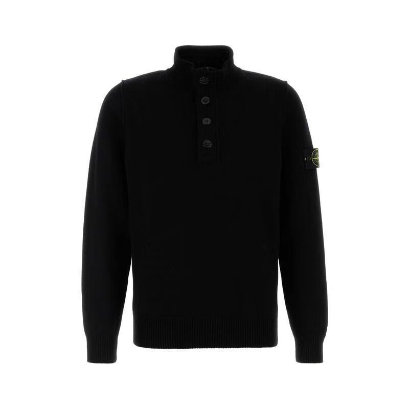 STONE ISLAND男士針織衫經(jīng)典百搭休閑毛衣加厚保暖透氣舒適 Black 均碼 |S