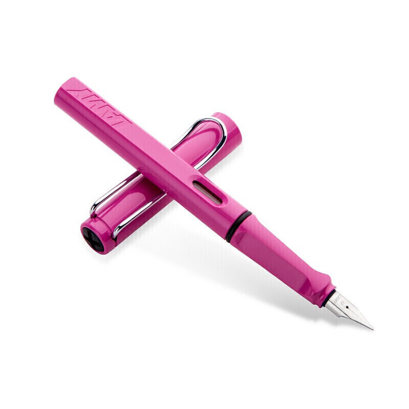 凌美(LAMY)钢笔 safari狩猎系列 粉色 单只装 德国进口 EF0.5mm教师节礼物