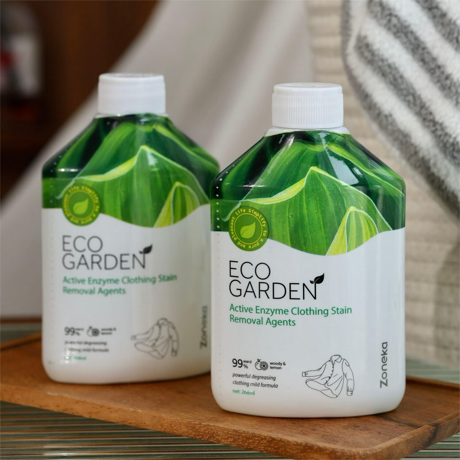 何佳功两瓶zoneka衣物酵素去油王清洁剂污渍油污笔渍衣服渗透剂去污