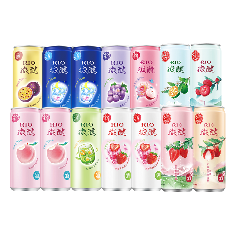 ���ڲ�������ģ�RIO����� Ԥ���� ��β�� ������� ΢��3��С���� 330ml*14�޿�ζ��� 86Ԫ