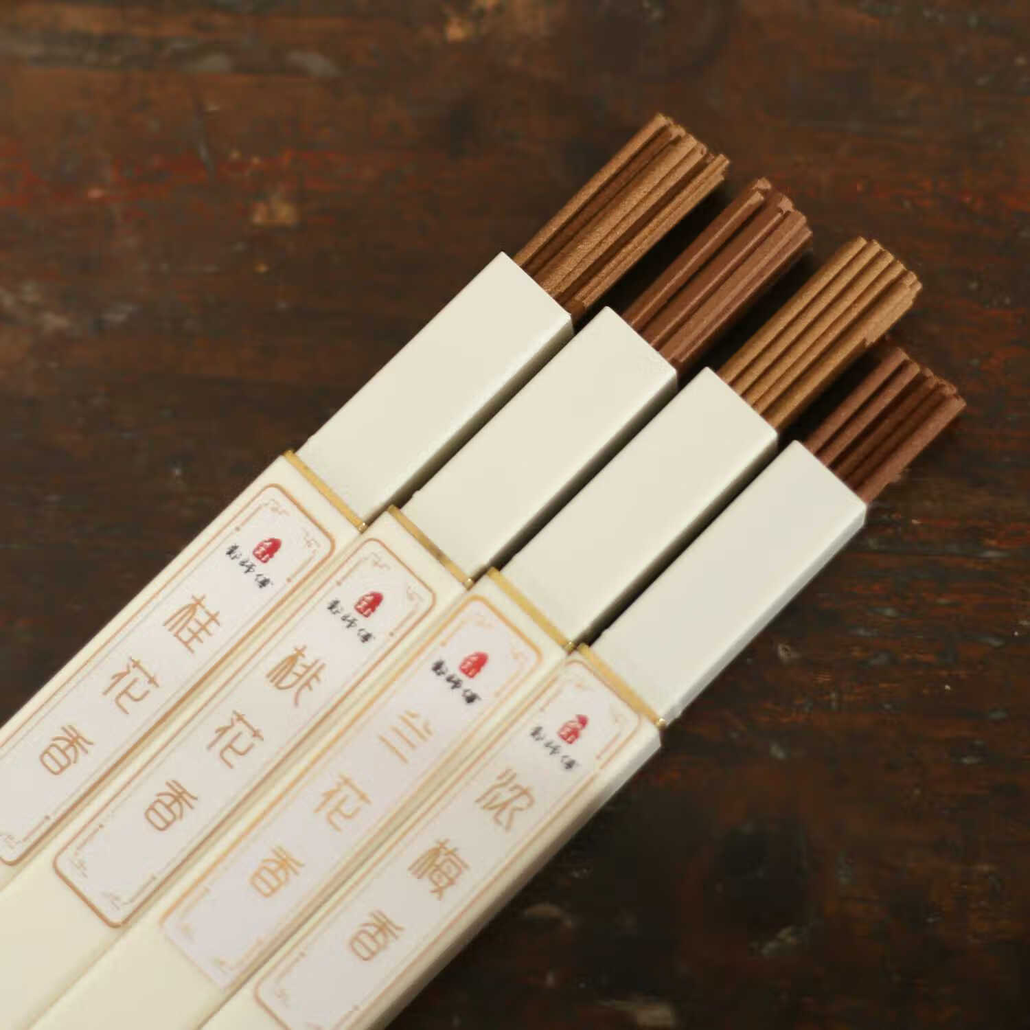 郑师傅天然桂花香线香卧室房间香薰室内家用持久手工花香组合 兰花