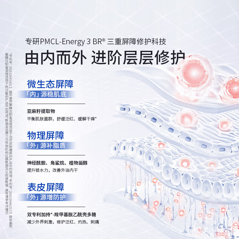 皮宝舒缓修护霜精华搭配试用装小样组合【享回购券】 修护霜7.6g+修护次抛5支