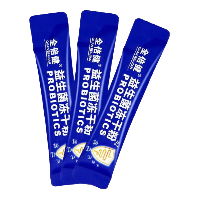 全倍健 美国进口益生菌冻干粉3g*24条\/盒 成人儿童孕妇益生菌呵护肠道4800亿 一盒装 【3g*24条】