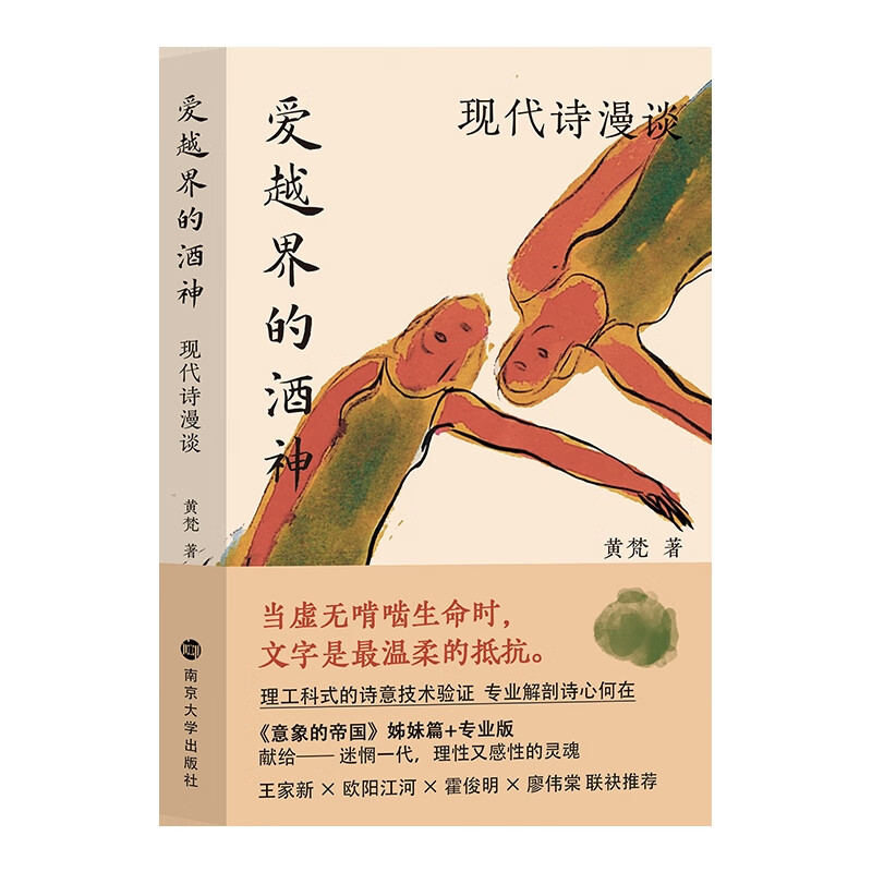 爱越界的酒神黄梵文学理论南京大学出版社新华书店正版