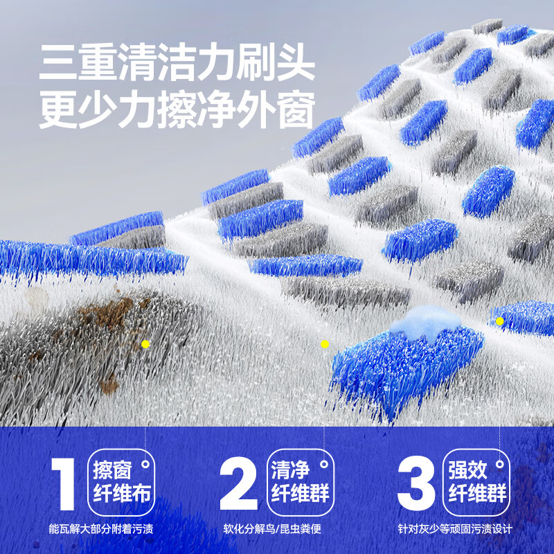 苏力达擦玻璃神器新款高层窗外专用家用洗窗户家政保洁双擦窗清洁工具刮 【擦窗神器丨升级擦头】内外可擦