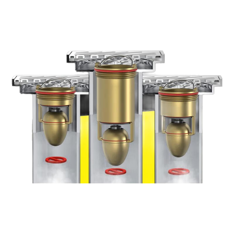 萬康（MAGdrain）防反水地漏衛(wèi)生間二樓下水道防臭止逆閥防反味神器地漏芯防蟲內(nèi)芯 2】高9cm丨螺紋專用丨防反水芯