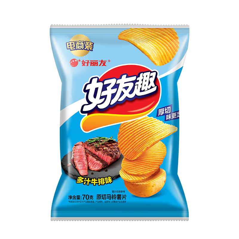 ������ ����Ȥ��Ƭ ��֭ţ��ζ 70g 4.68Ԫ/������9.36Ԫ��