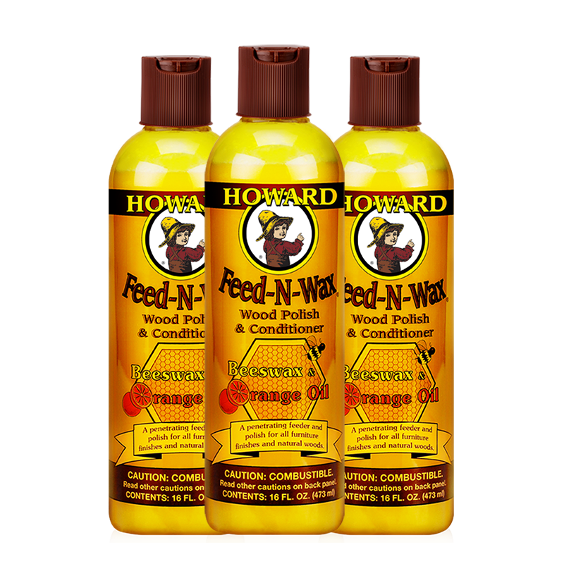 豪德美國HOWARD地板蠟實(shí)木復(fù)合精油無腳印保養(yǎng)蜂蠟液體臘護(hù)理打蠟家用 地板蠟3瓶裝