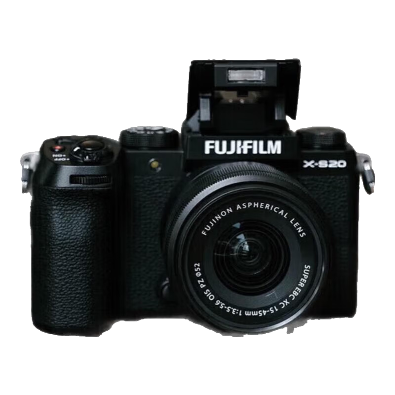 富士（FUJIFILM）富士xs20 x-s20 微單相機學(xué)生美顏照相機 直播 4KVlog攝影攝像機  X-S20+XC35mm F2定焦鏡頭 官方標(biāo)配+128G高速內(nèi)存卡