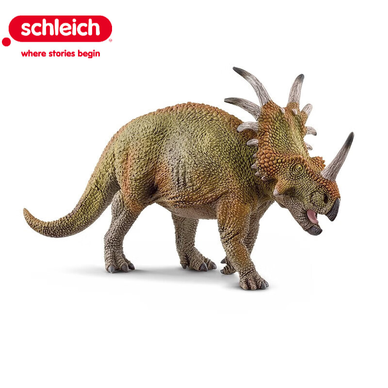 仿真动物模型三角龙异齿龙伶盗龙甲龙厚头龙 侏罗纪