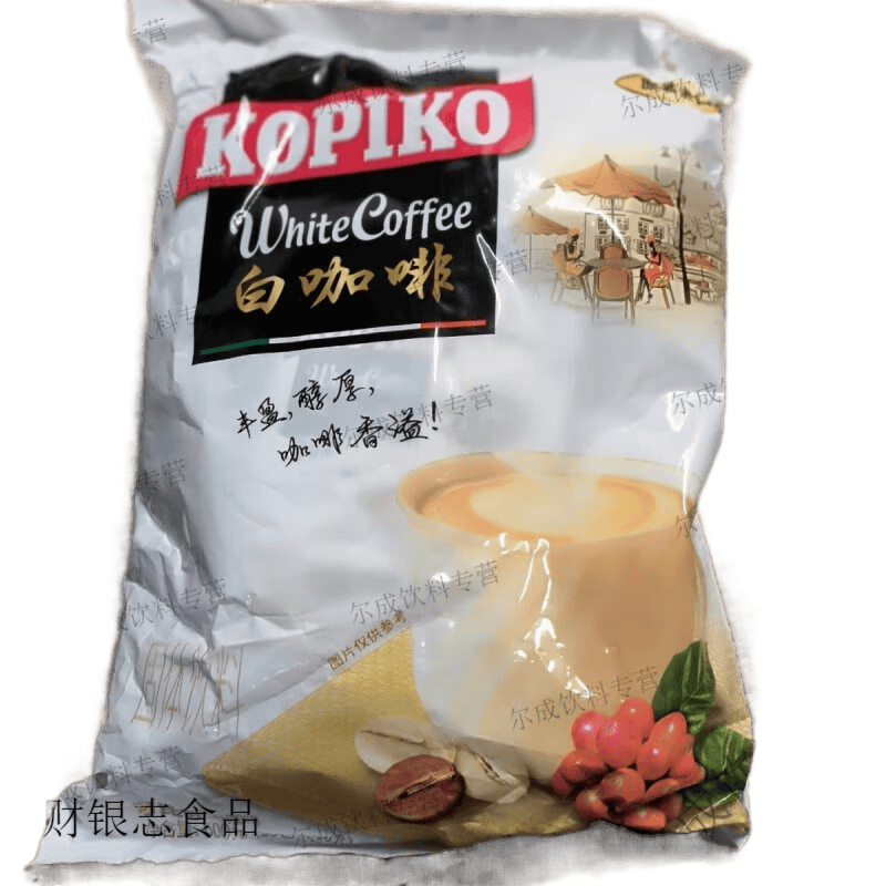 可比可（KOPIKO）上新KOPKO可比可白咖啡(20包*30克)卡布奇诺印尼速溶三合一 白咖啡600g(20包*30克)*2