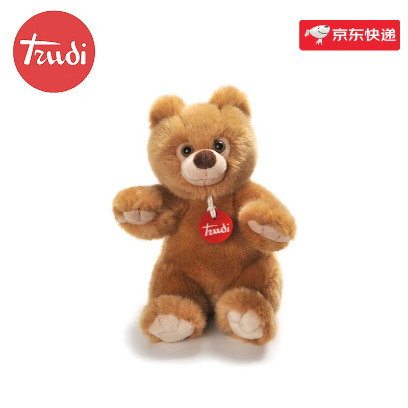TRUDI經(jīng)典可愛抱抱熊泰迪熊公仔毛絨玩具兒童玩具兒童節(jié)生日禮物 25609(坐高22厘米) 規(guī)格見詳情