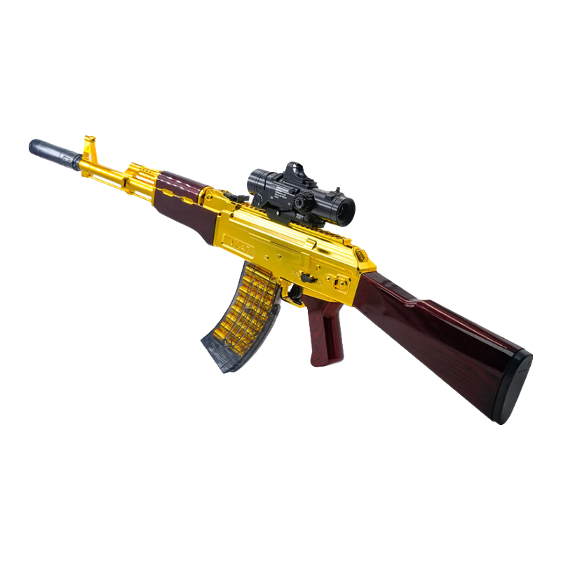 ���ڲ������S櫶�ͯ���ǹAK47����綯����ͻ����ǹ�������׿�����ǹ�������� AK-47�ƽ��ߵ����װ 61��һ��ͯ�������к� 147Ԫ