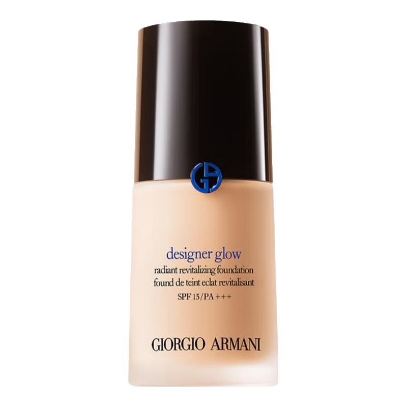 阿瑪尼（ARMANI）藍標鎖光粉底液持久服帖保濕控油干皮摯愛(ài)不脫妝養膚遮瑕官方正品 #3自然色（自然色中性二白）