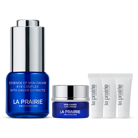 萊珀妮（La Prairie）魚(yú)子精華眼部啫喱15ml魚(yú)子醬護膚品禮盒緊致保濕七夕情人節禮物