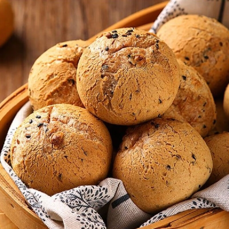 连云大学士【超市同款】麻薯面包整箱批发欧包早餐网红休闲零食办公室整箱 软糯香甜：35个*20g