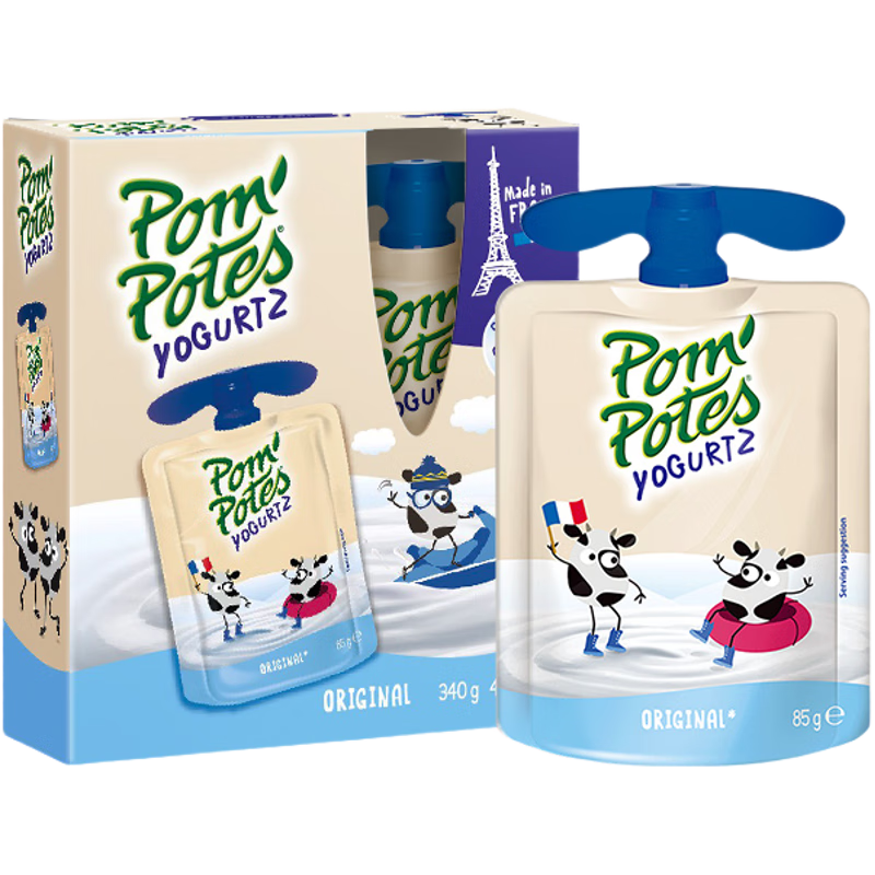 ֣POM'POTESͯ̾ԭζ85g*4 ·ڲ̼θ֡19.9Ԫ