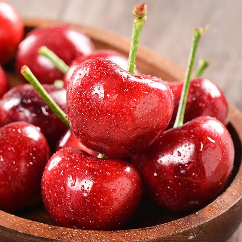 山东大樱桃SSS国产车厘子水果 新鲜水果时令生鲜孕妇水果樱桃礼盒 中果带箱5斤（净重4斤22-26mm 单果果径源头直发包邮