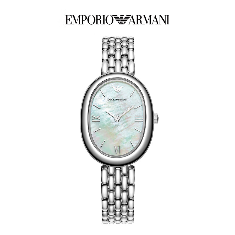 EMPORIO ARMANI白月光手表官方正品女表时尚送女友情人节礼物 AR11706