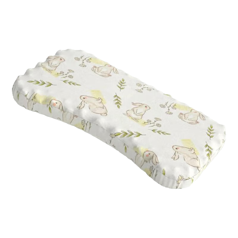 貝殼日記兒童枕頭0-6個月歲以上1-3-6歲嬰兒枕頭純棉四季硅膠枕 【6個月-2歲】 歡樂派對