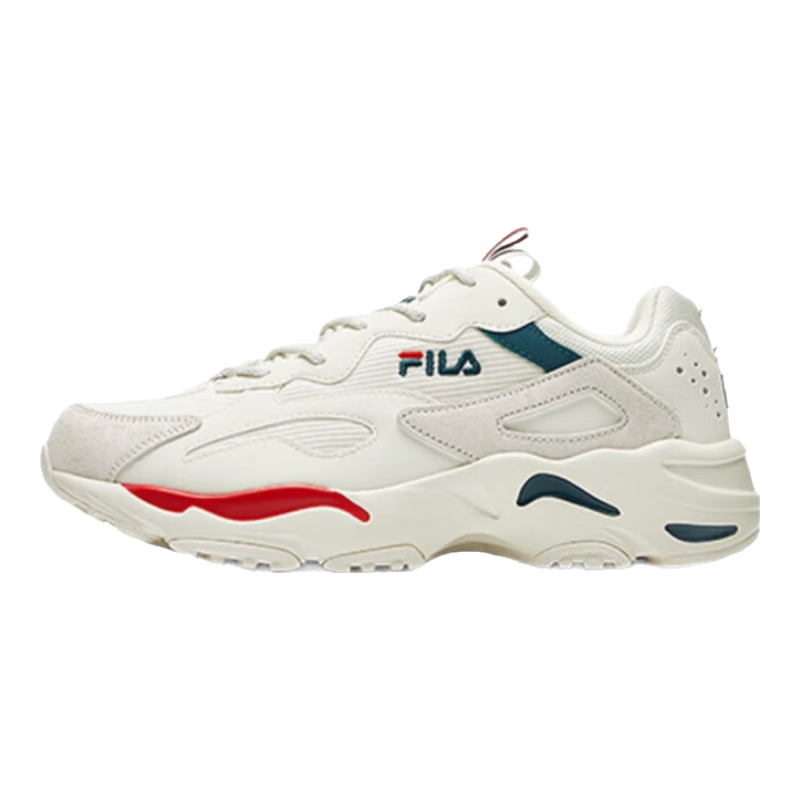 斐樂(lè )FILA 韓版Tracer 運動(dòng)時(shí)尚男女復古老爹鞋泫雅同款 灰綠紅