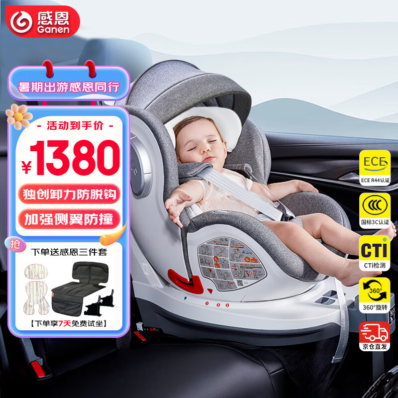 �ж���ͯ��ȫ����0-4-12��360����ת ISOFIX������� ���� ��ʿ��