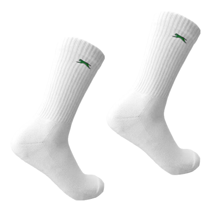 史萊辛格（Slazenger）運(yùn)動(dòng)襪運(yùn)動(dòng)休閑跑步網(wǎng)球籃球瑜伽通用款白色棉襪吸汗透氣運(yùn)動(dòng)長(zhǎng)襪 白/紫/1雙（適合36-40碼）