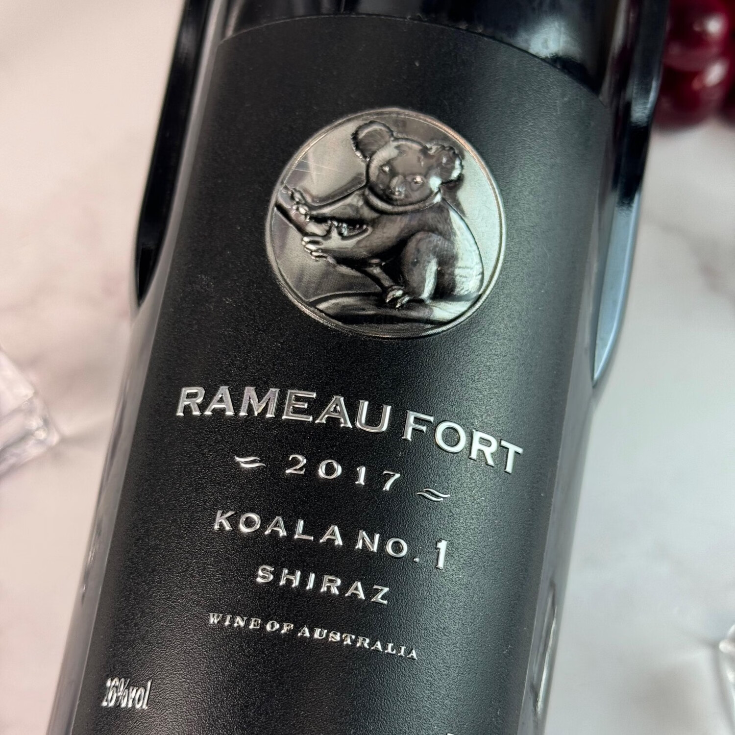 拉摩图堡考拉一号西拉干红葡萄酒2017年16度经典款澳洲原瓶进口蜡封重型瓶 整箱批发